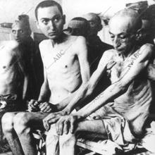 Liberacion de Auschwitz en 1945